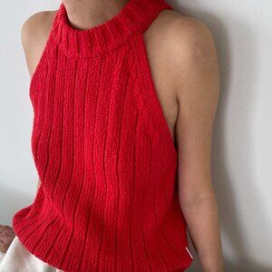 Le Bon Shoppe Claire Cotton Sweater Tank - Small - NWOT